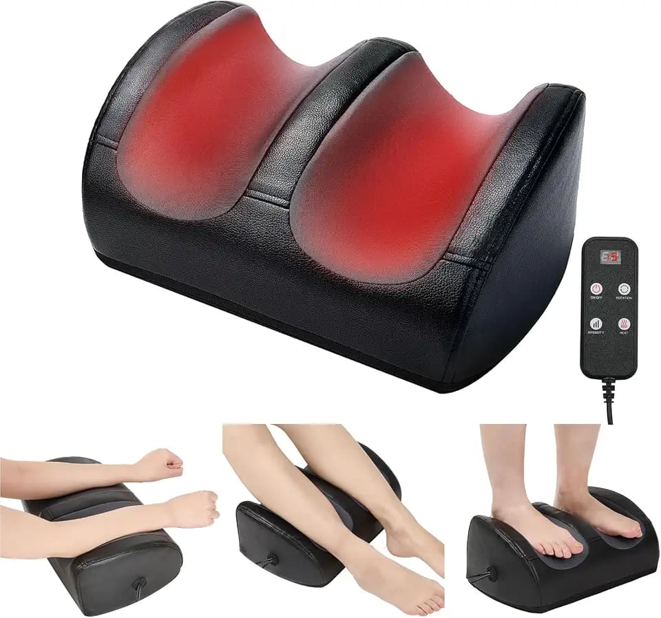 LINGTENG Fußmassagegerät Mit Wärme, Einfach Bedienbar Für Heimgebrauch