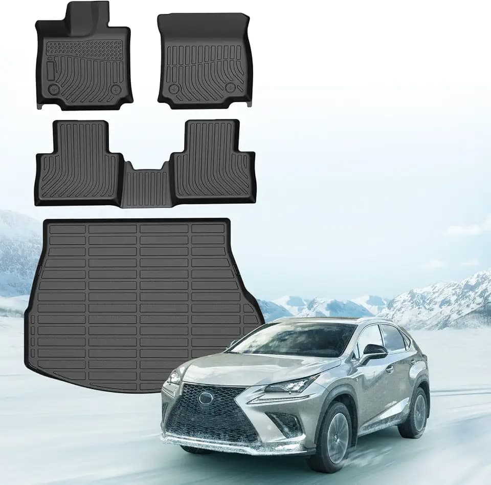 Sunsdrew Floor Mats Set for 2022-2026 Lexus NX 250/NX 350/NX 350h/NX 450h+