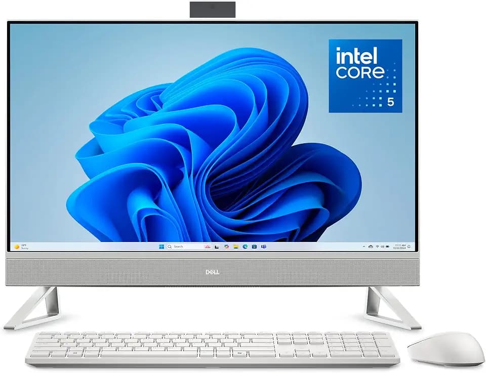 Dell 27" All-in-One Desktop, FHD, Intel Core 5 120U, Windows 11 Home
