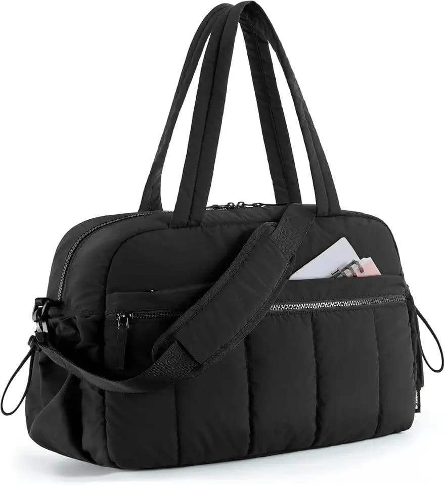BAGSMART Duffle Bag for Travel, Gym Bag for Women, Weekender Carry on