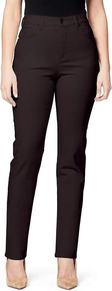 Gloria Vanderbilt Womens Amanda Classic High Rise Tapered Jean Petite