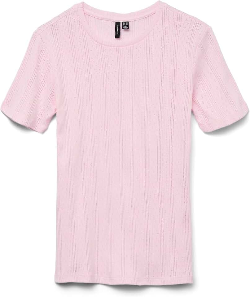 VERO Moda Damen Vmbumpy L/S Shirt New WVN Ga Noos Bluse (1er Pack)