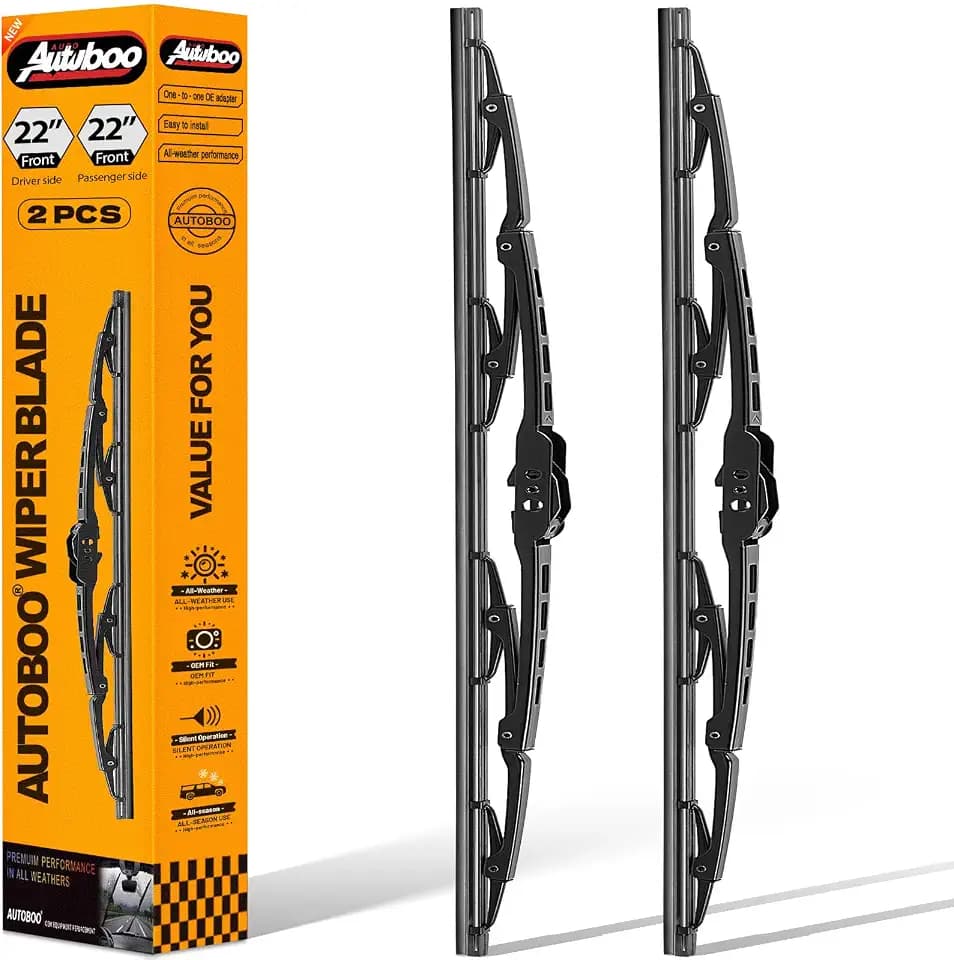 AUTOBOO Windshield Wiper Blade Replacement for Ford F150 F250 F350