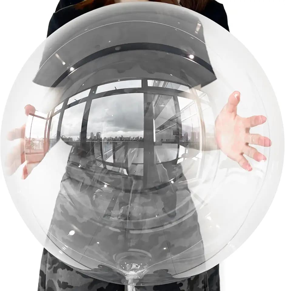 36 Inch Bobo Balloons, Large Clear Bubble Balloons for Stuffing