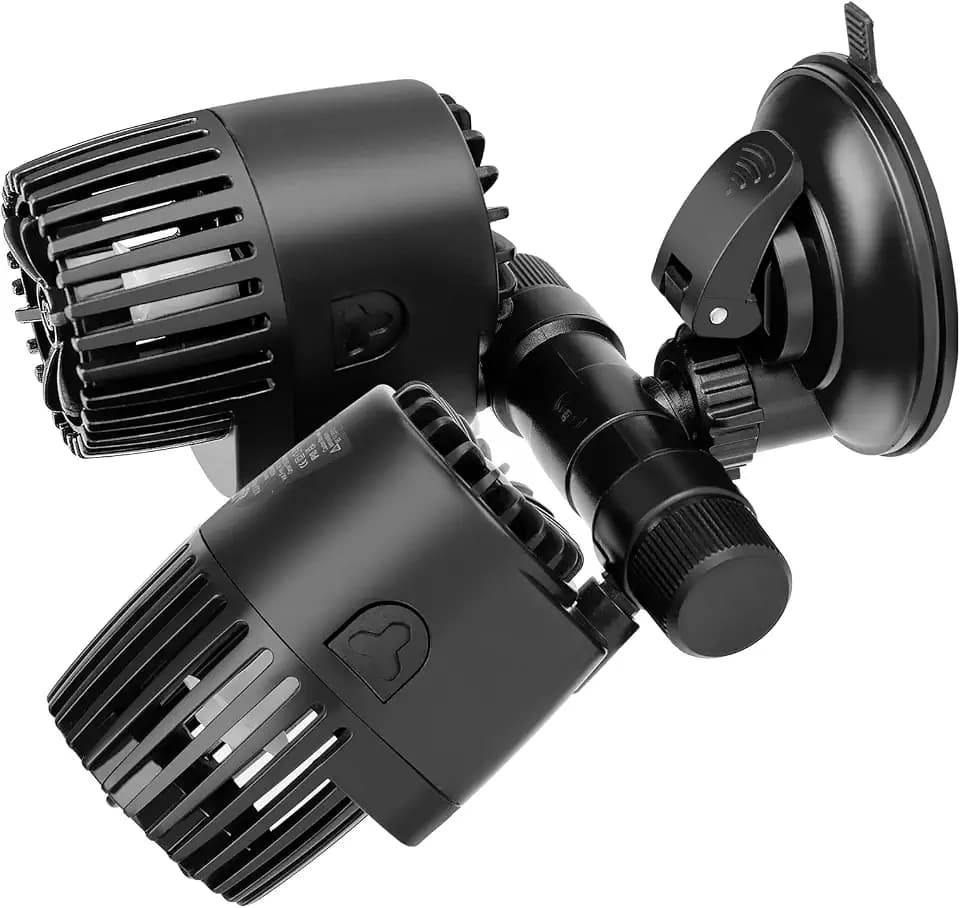 AQQA Double Head Aquarium Wave Maker,Ultra Quiet Fish Tank Powerhead Pump