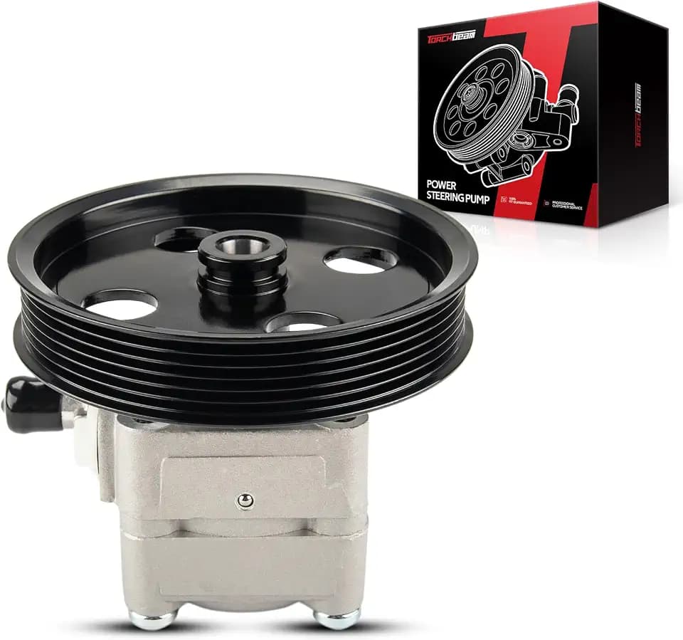 Torchbeam Power Steering Pump, Compatible with 1999-2004 V70, 2001-2004 S60, 1999-2005 S80, 2003-2004 XC70, 1999-2004 C70, 1999-2000 S70, Replace 21-5283, Power Assist Pump
