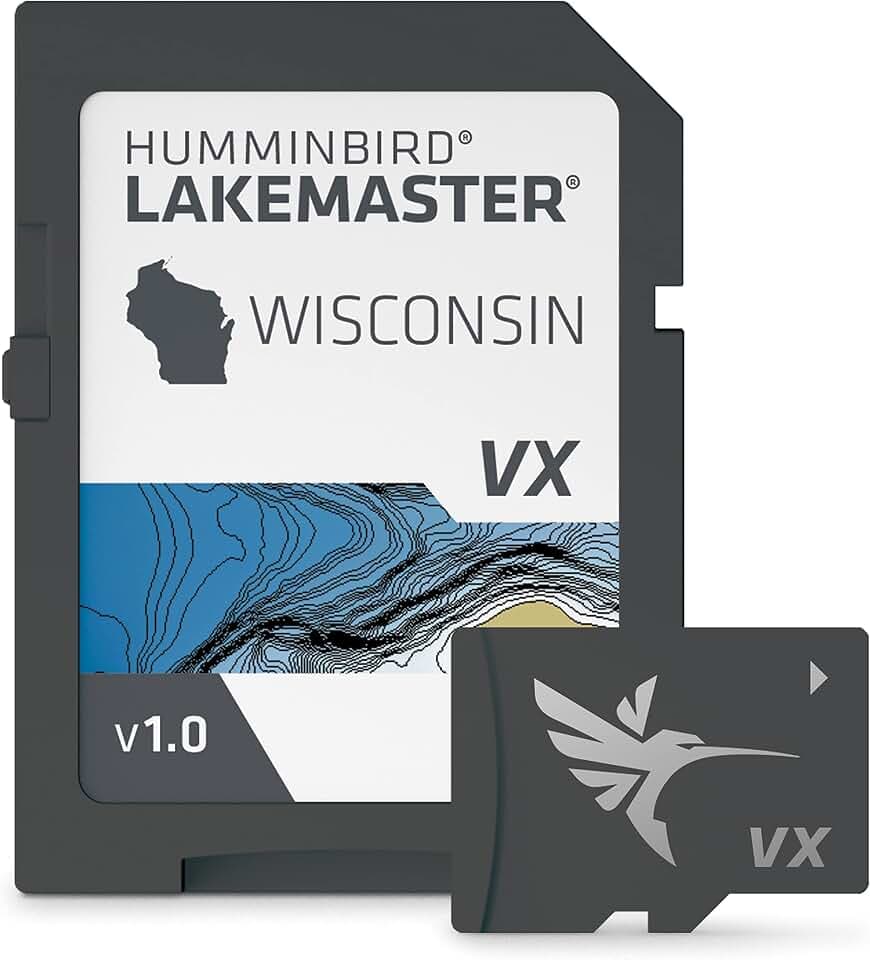 Humminbird LakeMaster Map SD Card for Fish Finders