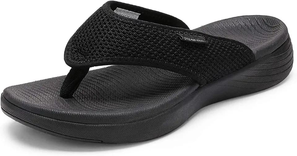 DREAM PAIRS Womens Arch Support Cushion Flip Flops