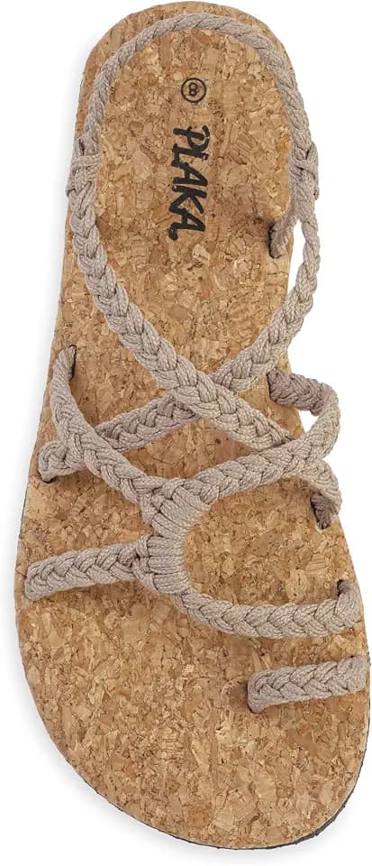 Plaka Nova Barefoot Sandals for Women - Wide Toe Box