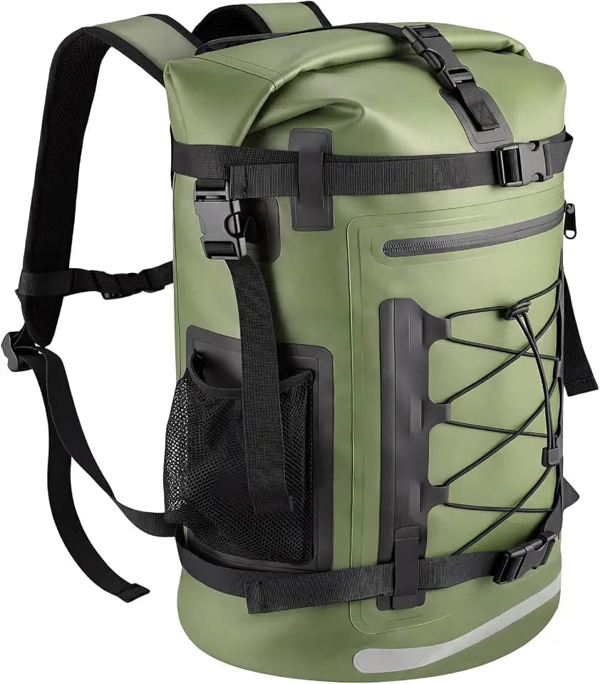Waterproof Backpack, 40L Large Capacity Dry Bag, Hiking Travel Backpack