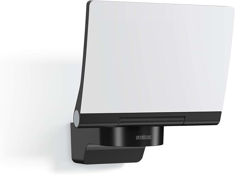 Steinel LED Strahler XLED PRO 240 Schwarz, 19.3 W Flutlicht, 3000 K warmweiß, 2124 lm Helligkeit