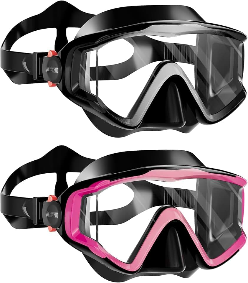 Aegend Swim Goggles for Adult Kid 220° Wide View Goggles for Swimming