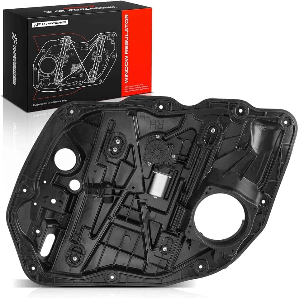 A-Premium Front Passenger Side Power Window Regulator with Motor (2-Pin)
