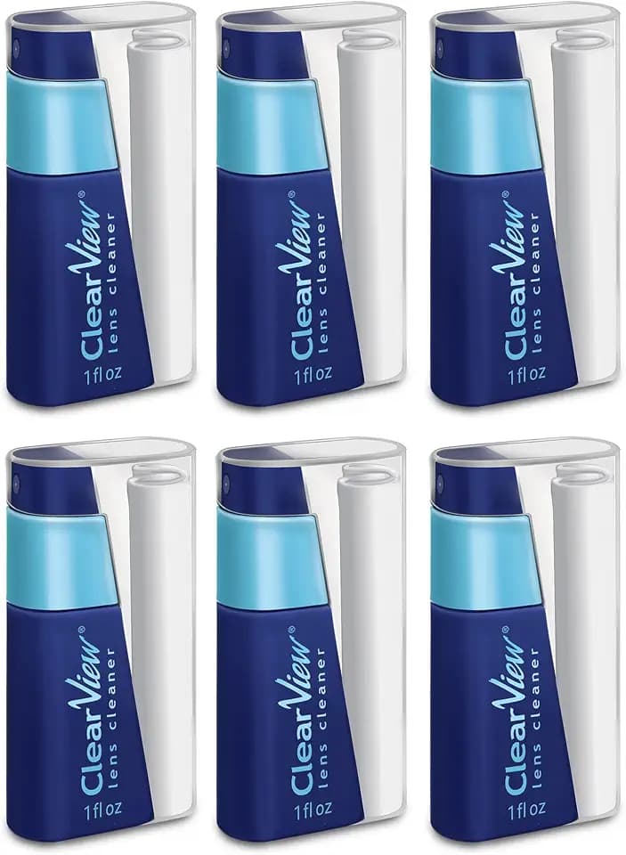 Portable Lens Cleaner Kit, Eyeglass Lens Cleaner Spray Kit with Cloth