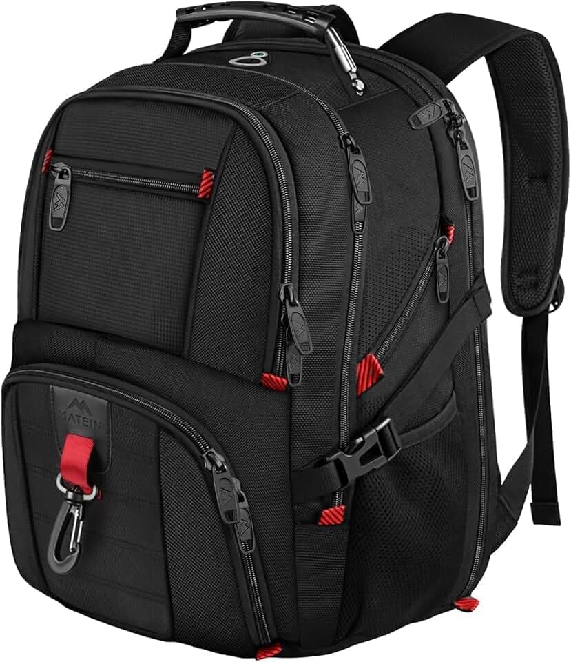 MATEIN Rucksack Herren, Laptop Rucksack Herren 17,3 Zoll, Schulrucksack