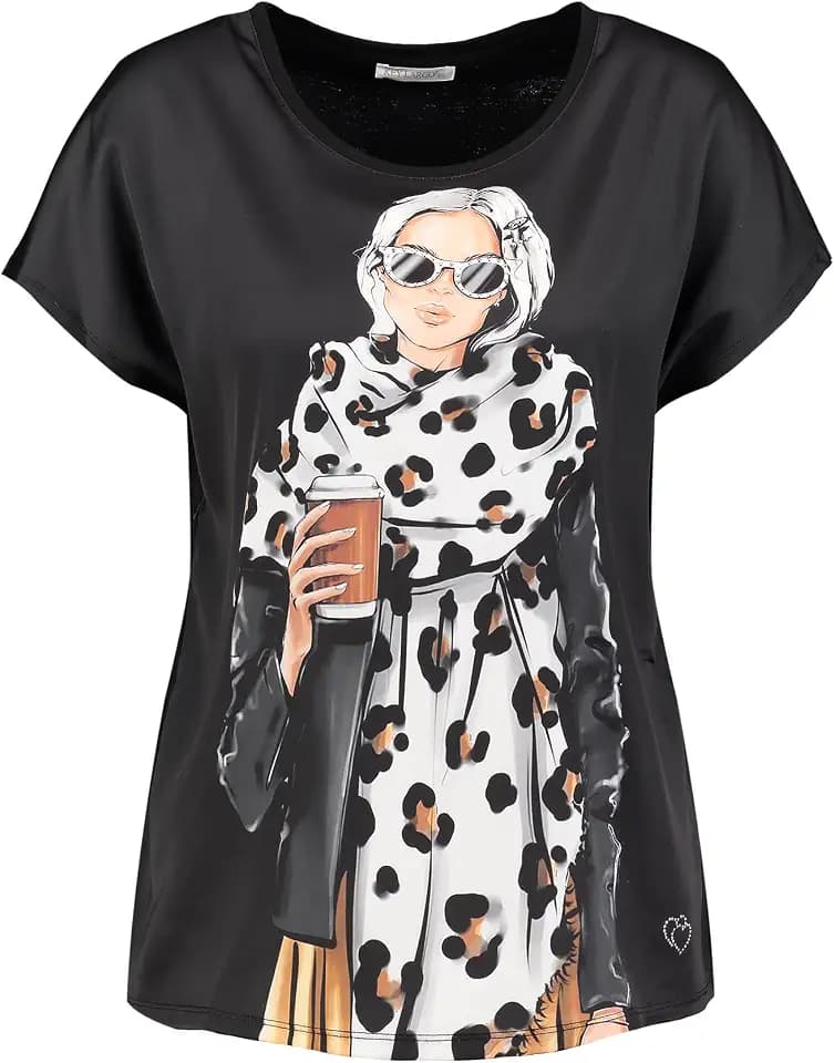 Key Largo Damen Coffee Round T-Shirt