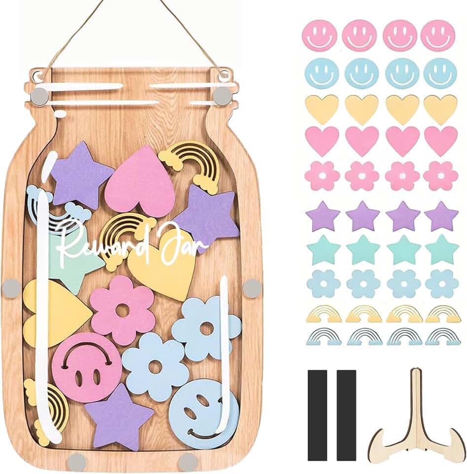 Belohnungsglas Magnetisch Belohnungssystem Kinder Belohnungssystem