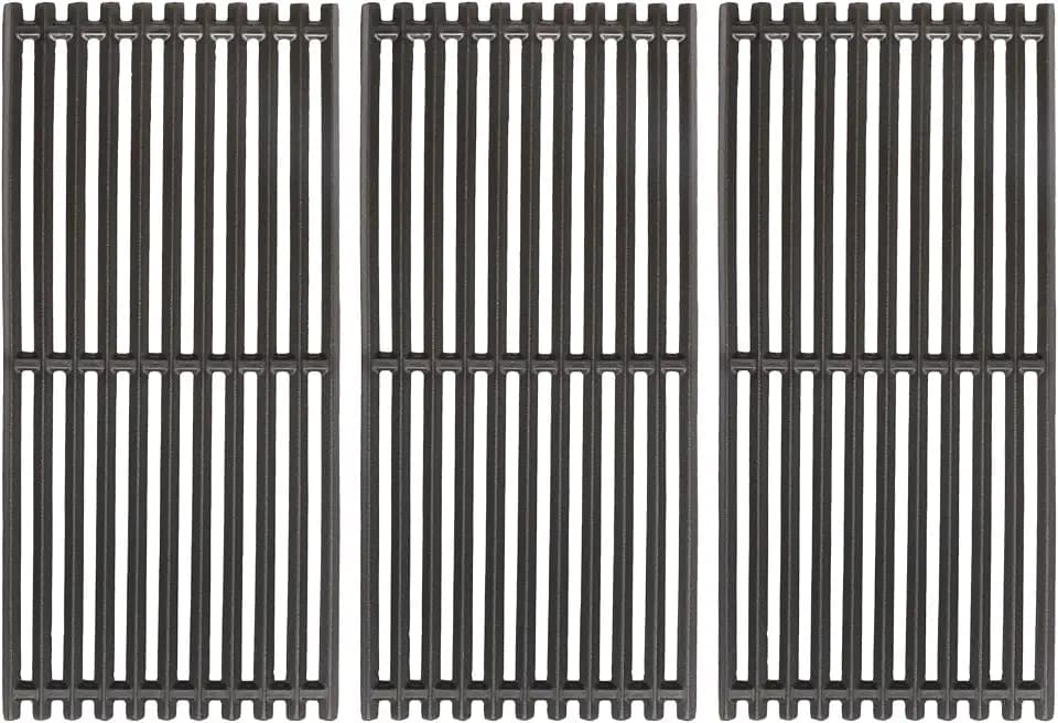 17" Cast Iron Grill Grates for Charbroil Commercial Infrared 463355220 463242516 463242515 466242615 463243016 463346017 466242616 463364824 3-Burner Parts for Charbroil Grill Grates G466-0025-W1A
