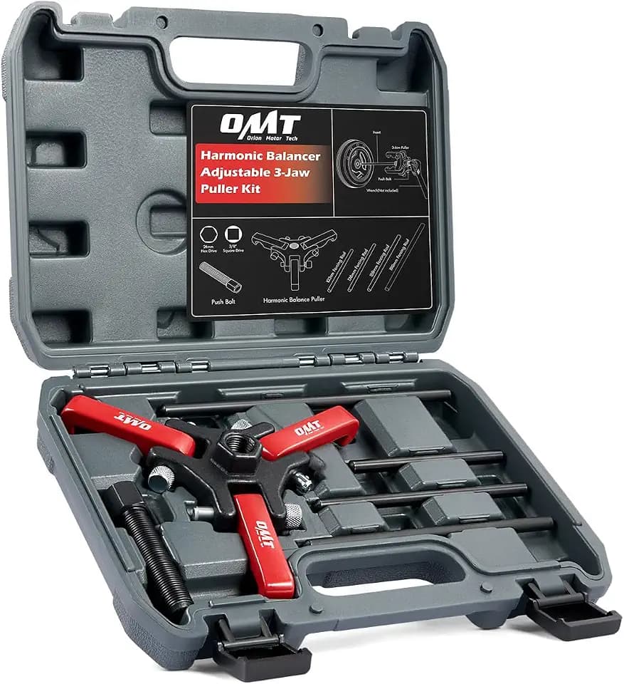OMT Harmonic Balancer Puller Kit for Removing Harmonic Dampers & Balancers