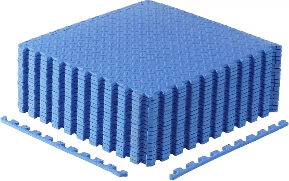 CAP 24-Inch Interlocking EVA Foam Exercise Puzzle Mat, 1/2-Inch