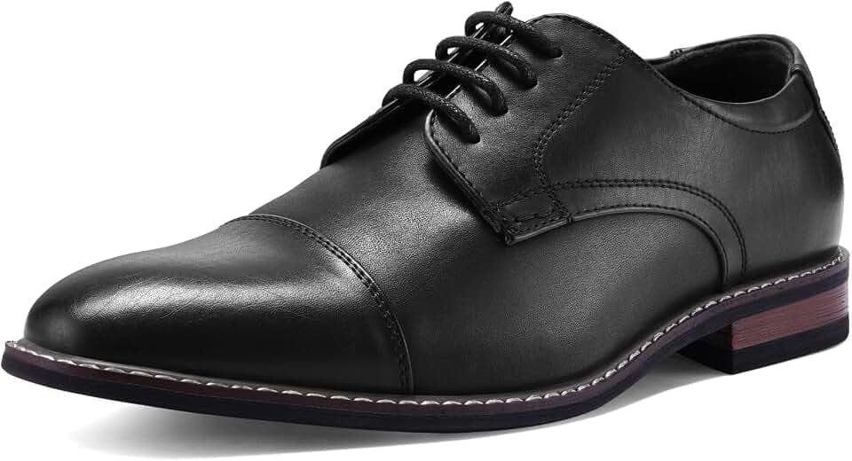 Mens Dress Shoes Wingtip Formal Oxford Shoes for Business Wedding