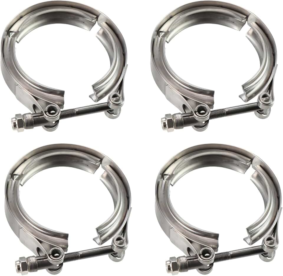 3 inch V Band Clamp, Exhaust V Band Clamp 2.5 inch 304 Stainless Steel