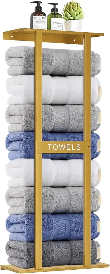 Bathroom Towel Storage Rack, Wall Mounted Bathroom Towel Rack
