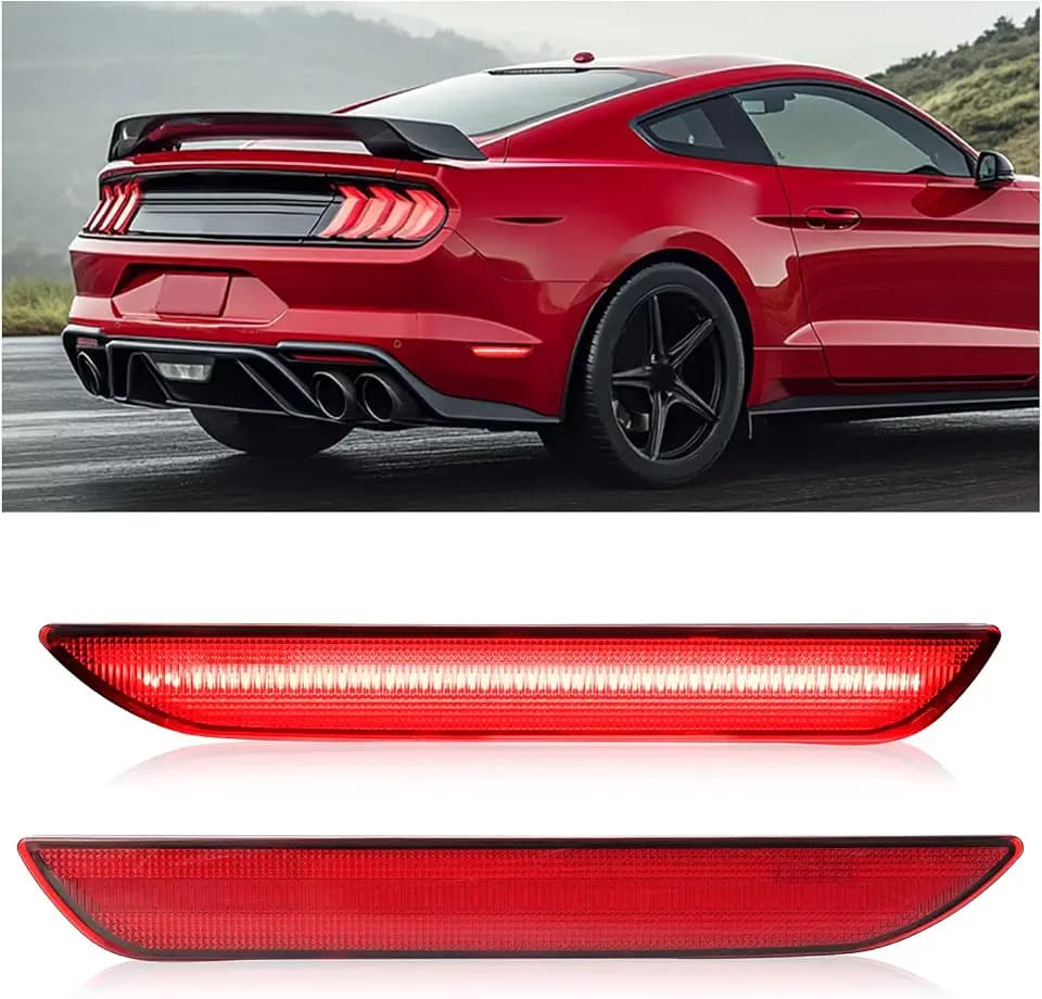 HECASA Marker Light Compatible with 2015-2023 Mustang