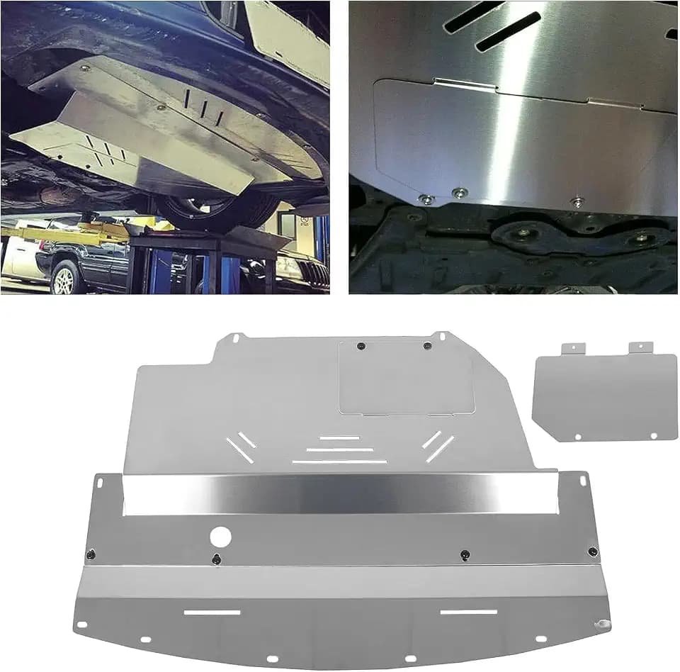 ECOTRIC Engine Splash Shield Compatible with 03-09 350Z 03-08 Infiniti G35