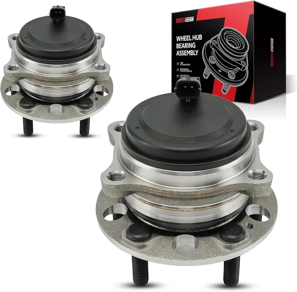 Torchbeam 512646 x2 FWD Rear Wheel Bearing Hub Assembly for Santa Fe