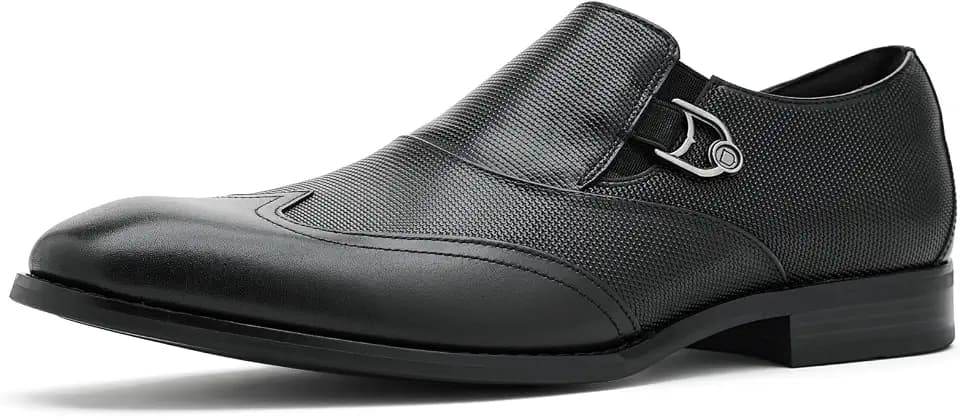 Stacy Adams Lockwood Wingtip Ornament Slip-On Loafer