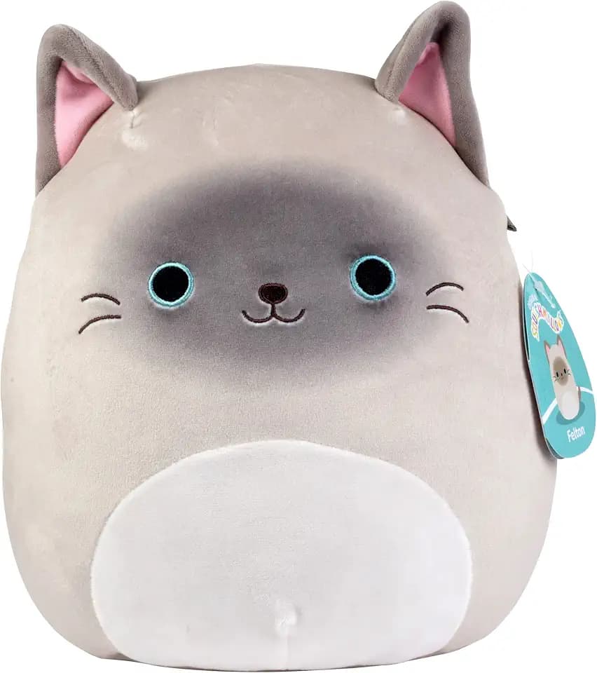 Squishmallows 10-Inch Felton the Cat Jazwares Plush Stuffed Animal Toy