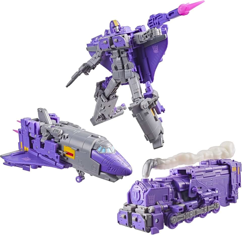 Transformers Studio Series The The Movie Astrotrain, Leader Class 6.75-Inch Converting Action Figure, Robot Toys for Ages 8+