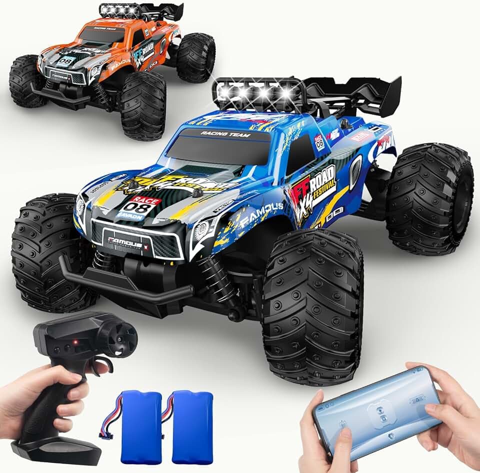 28km/h Ferngesteuertes Auto ab 5 6 jahre, 1:18 Monstertruck Ferngesteuert