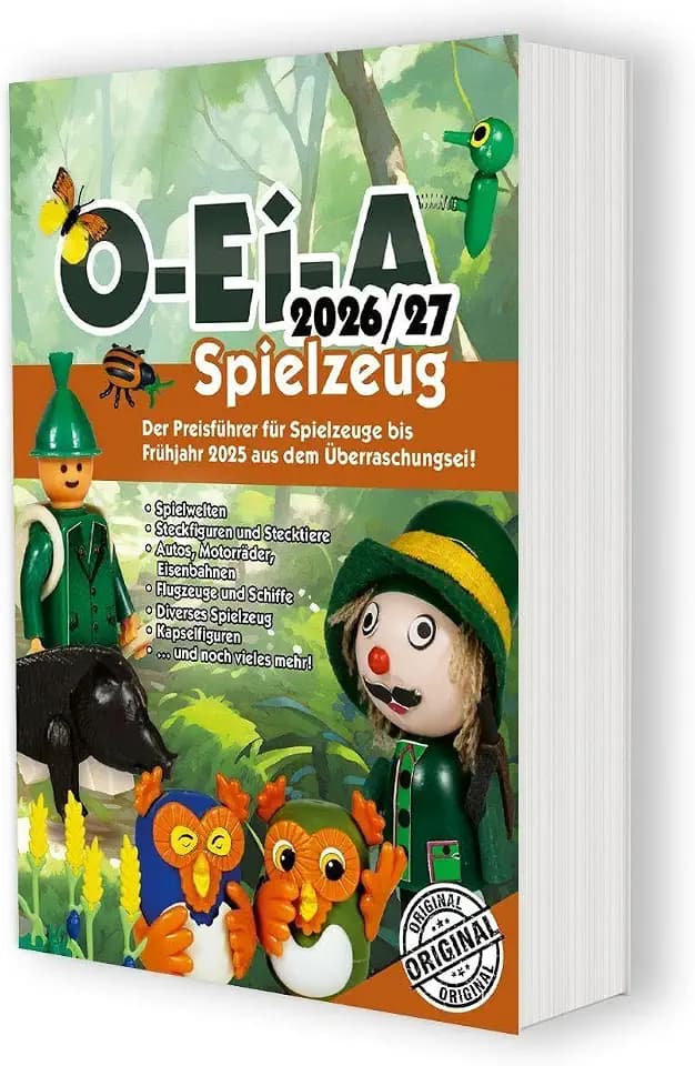 O-Ei-A Spielzeug 2026/27 - Der Preisführer für Spielzeug aus dem Überraschungsei!