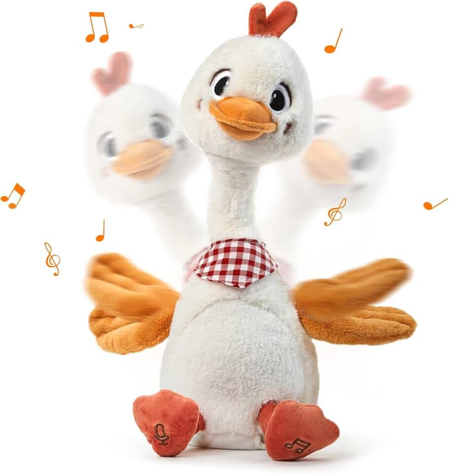 TUMAMA Talking Dancing Duck Toy, Infant Baby Toys Gifts for 2 3 4 5+ Years
