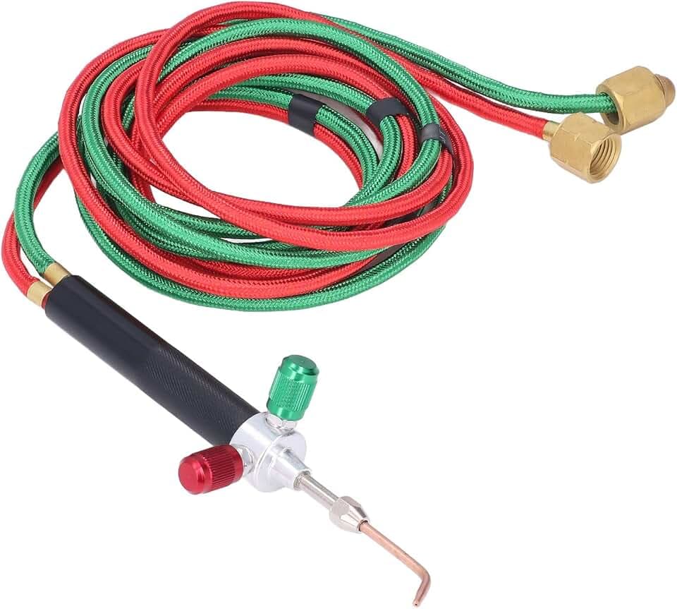 Mini-Gasbrenner, Kupfer, Zum Schneiden von Metallischem Schweißmaterial, Funktioniert bei 1700 Grad für Metallisches Kupfer, Mikrotrimmen, Beschneiden, Kochfackeln