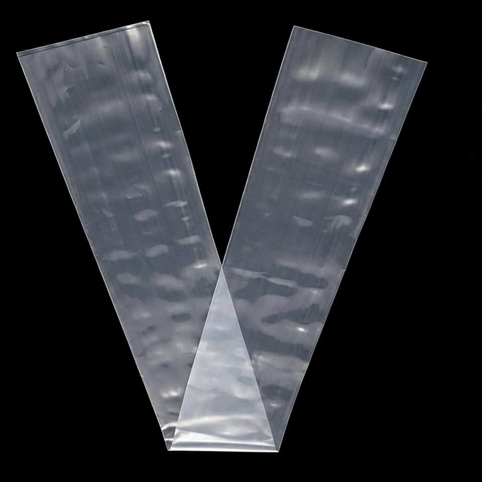 Clear Poster Sleeves, 20 Pack 6x47" Bags for Banners & Artwork