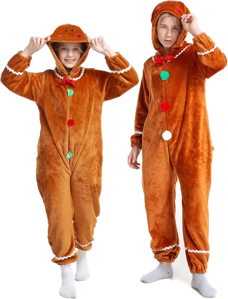 HSCTEK Child Christmas Onesie Costume, Toddler, Kids & Teen