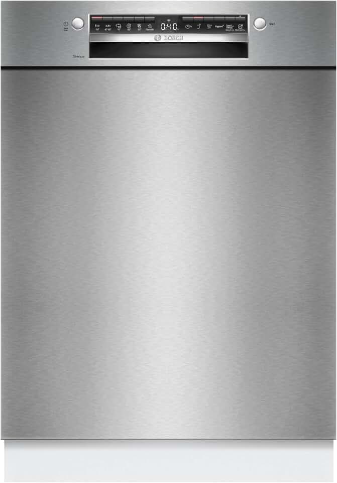 Bosch Serie 4 Smarter Unterbau-Geschirrspüler 60 cm Edelstahl SMU4HTS15E