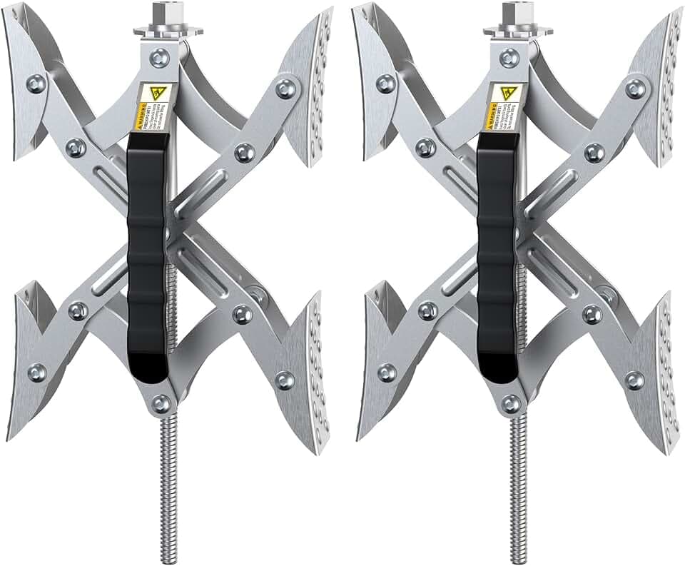 RV X Chocks Wheel Stabilizer for Travel Trailers, RV X-Shaped Wheel Chocks