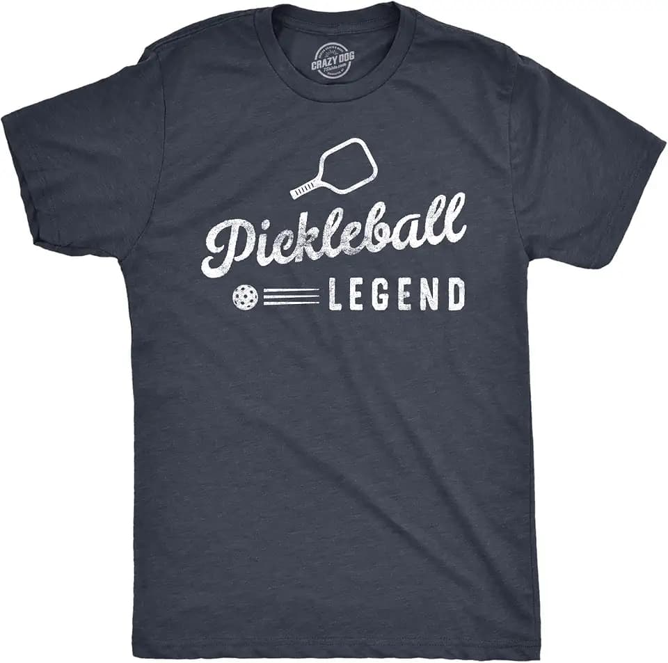 Funny Pickleball Sports Hilarious Graphic Humor T Shirts for Men