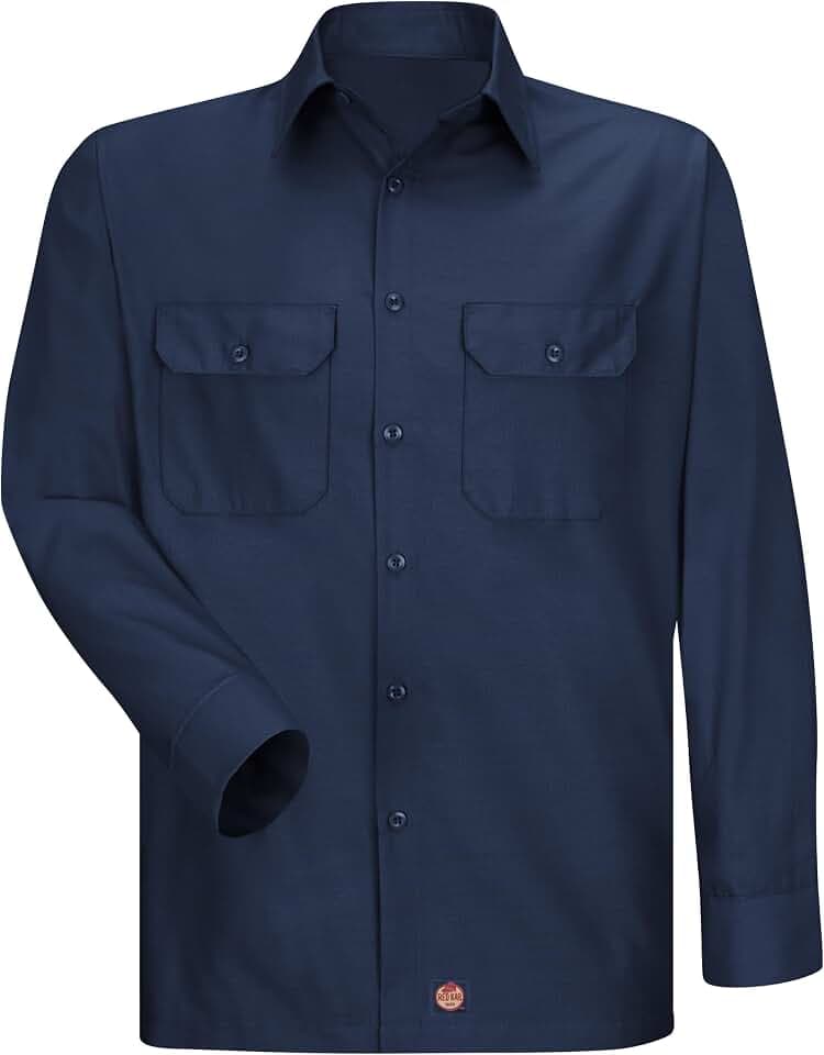 Red Kap Men's RK Solid Rip Stop Shirt