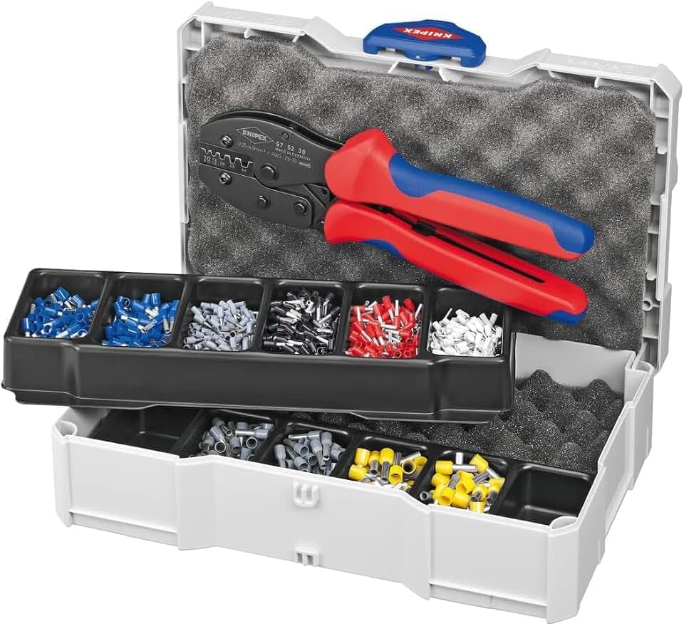 KNIPEX Crimp-Sortiment für Aderendhülsen, 97 90 23