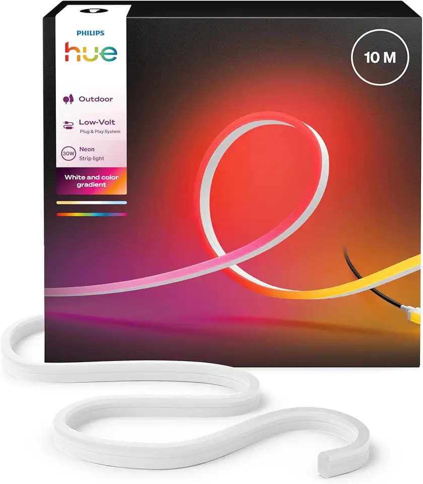 Philips Hue Neon Outdoor LED Streifen, Außenbeleuchtung, 10m