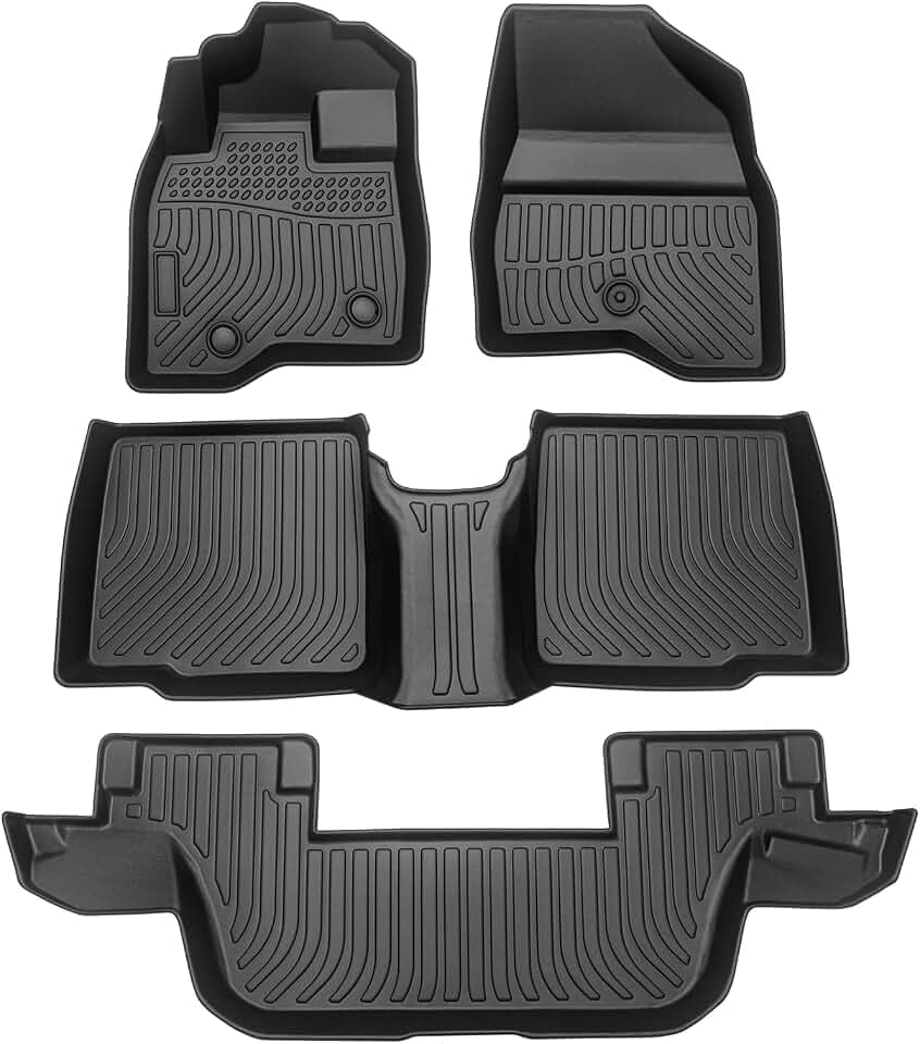 Floor Mats for 2015 2016 2017 2018 2019 Ford Explorer 7 Seats