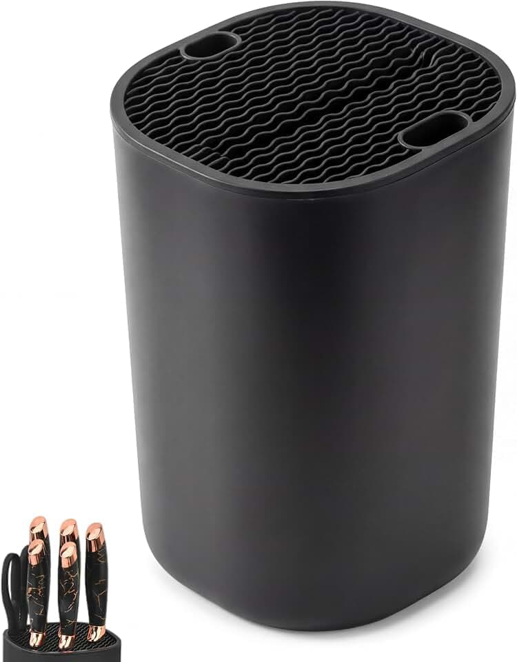 Universal Large Knife Block without Knives,Kitchen Knife Holder