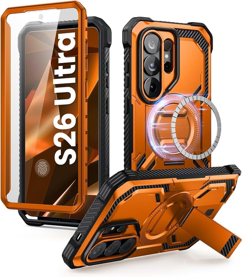 i-Blason for Samsung Galaxy S26 Ultra Case MagSafe, S26Ultra 6.9"‌, Coral