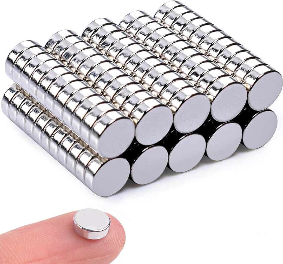 100 Stück Magnete Stark, Neodym Magnet, Kleine Magnete für Magnettafel