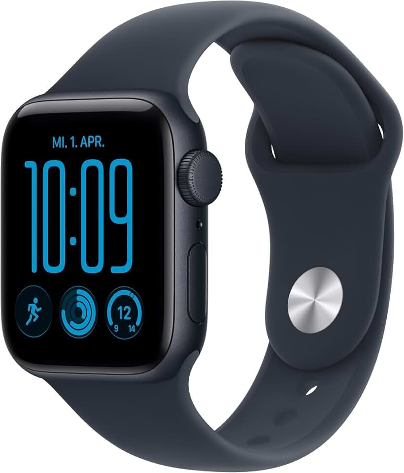 Apple Watch SE 3 GPS, 40 mm Aluminiumgehäuse Mitternacht
